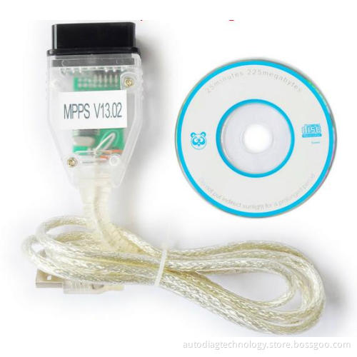 2014 Factory Wholesale High Quality SMPS MPPS V13.02 Can Flasher Chip Tuning ECU Remap OBD2 Professional Diagnostic Cable Latest